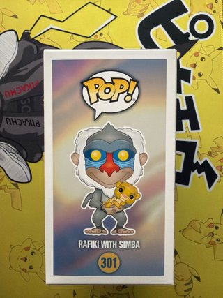 Funko Pop! Disney Rafiki con Simba 301