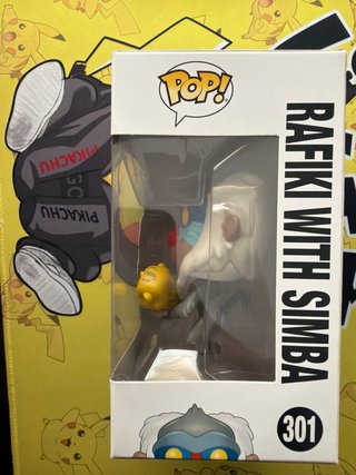Funko Pop! Disney Rafiki con Simba 301