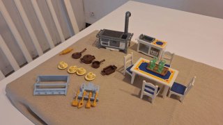 Cocina Playmobil con accesorios
