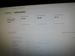 HP Pro Desk 400 G4 MT Ordenador Sobremesa