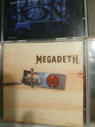 Lote 4 CDs Heavy Metal Rock