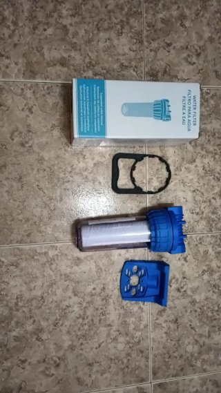 Vaso filtro 3 piezas