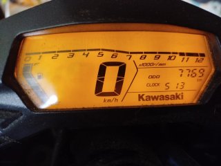 Kawasaki 125 Verde Deportiva