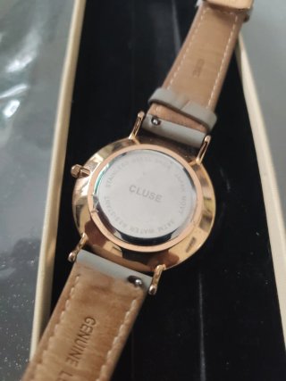 Orologio Cluse oro e grigio