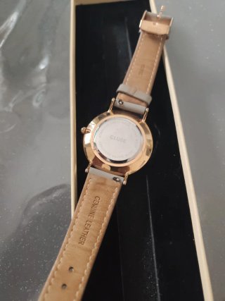 Orologio Cluse oro e grigio