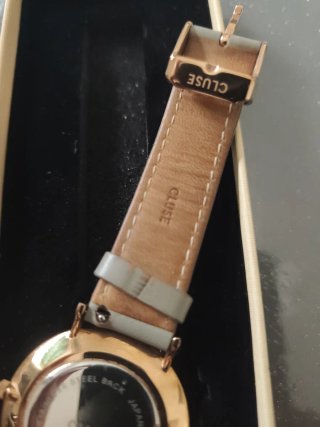 Orologio Cluse oro e grigio