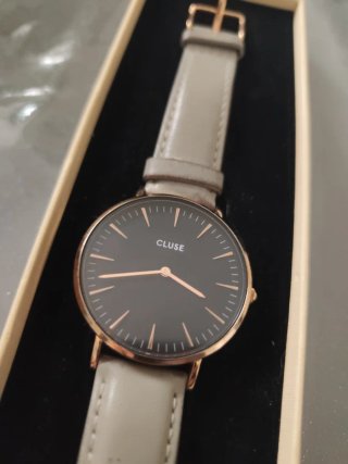 Orologio Cluse oro e grigio