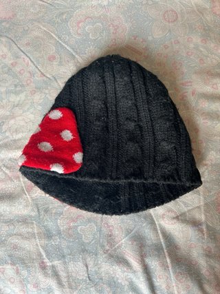 Gorro de niña de Disney con lazo de Minnie