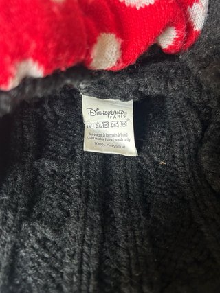 Gorro de niña de Disney con lazo de Minnie