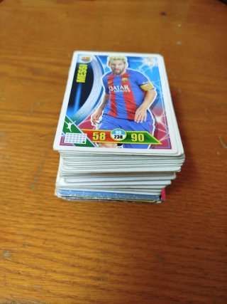 Lote 99 cromos Adrenalyn 2016/2017 Liga