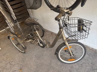 Triciclo Monty con cesta