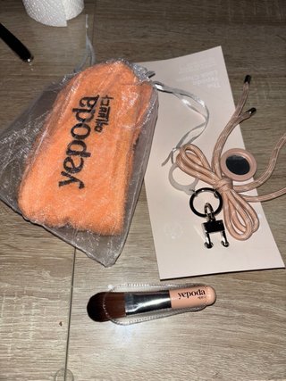Yepoda Set de Belleza Naranja y Rosa