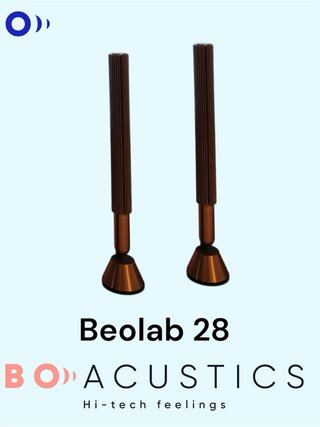 Bang & Olufsen Beolab 28 Bronze Tone / Walnut