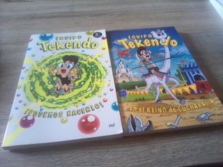Pack de dos libros de Tekendo