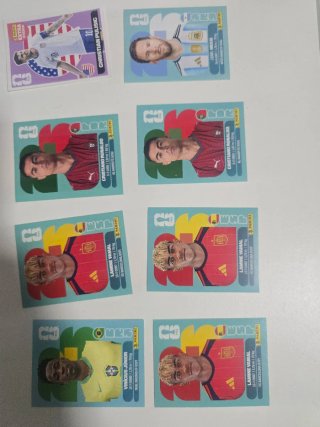 Lote cromos fútbol Panini Mundial 2026
