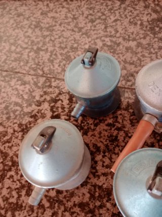 Lote 4 cabezas de gas