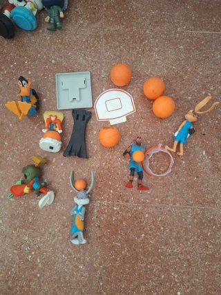 6 Figuras McDonald's Space Jam