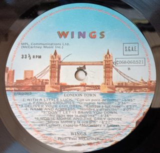 Wings - London Town Vinilo LP