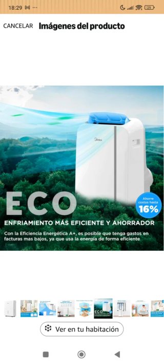 Aire Acondicionado Portátil Midea Pingüino