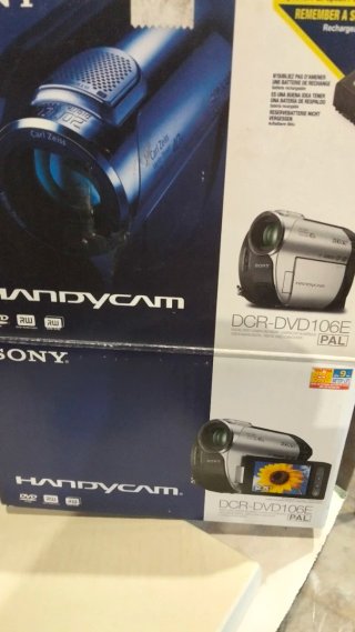 Videocámara Sony Handycam Carl Zeiss 40x