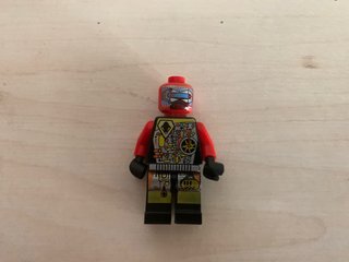 Lego Robot Rojo Espacial