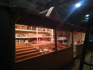 Caseta modular para ferias o vivienda .