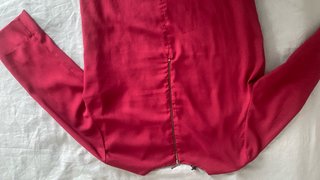 Camisa elegante color vino