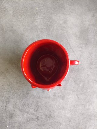 Taza Daredevil Cerámica Roja