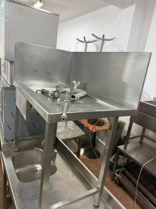 Fregadero industrial acero inoxidable