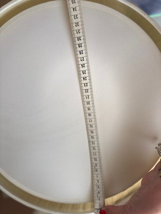 Lámpara de techo blanca