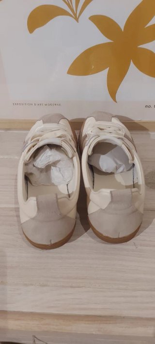 Zapatillas Mango Mujer Beige/Blanco