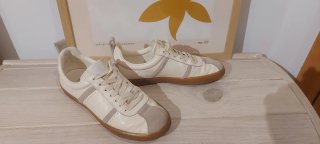 Zapatillas Mango Mujer Beige/Blanco