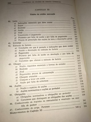 Noções de Direito Comercial de J. Pires Cardoso