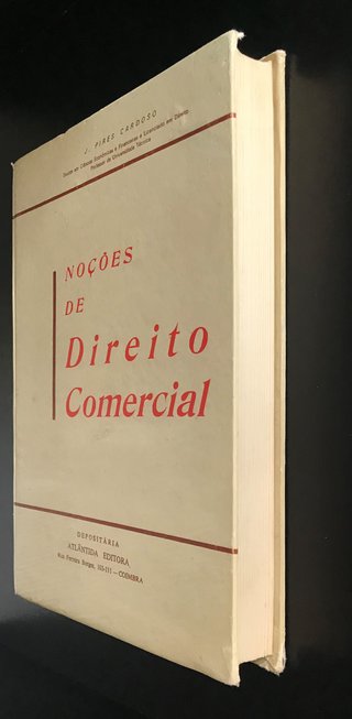Noções de Direito Comercial de J. Pires Cardoso