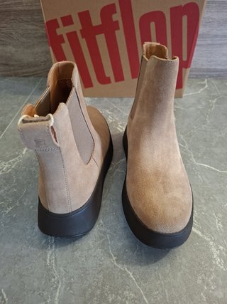 Botines Fitflop Beige Talla 38.5