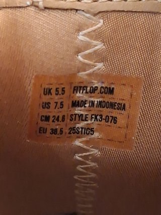 Botines Fitflop Beige Talla 38.5