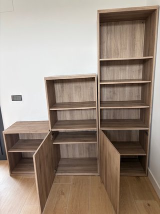 Estanteria modular fusta Ikea