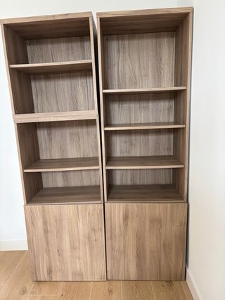 Estanteria modular fusta Ikea