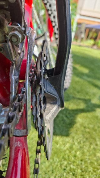 Bicicleta Iron Track Evolution 24" Roja