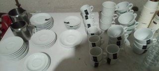 Lote Hostelería/ Cafetería:55 piezas+125 plastico