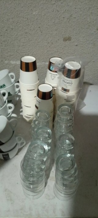 Lote Hostelería/ Cafetería:55 piezas+125 plastico