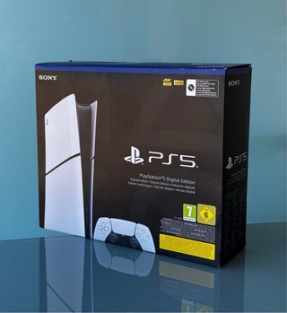 Consola PlayStation 5 Slim + Mando + Base + Caja