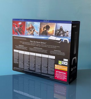 Consola PlayStation 5 Slim + Mando + Base + Caja