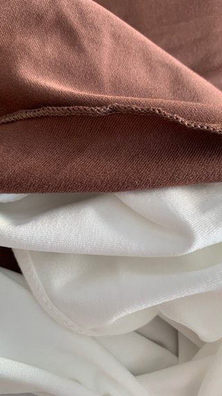 Lote 2 Camisetas Tirantes Marrón y Blanca