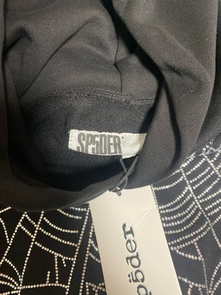 Sudadera Spider con diamantes