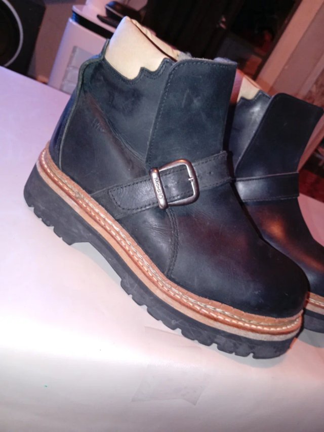 Botas de piel Moreno  41/42 Negras. 3x2 en todo