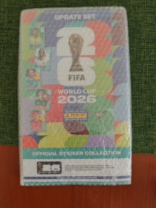 update set Mundial 2026 Panini y 88 stickers