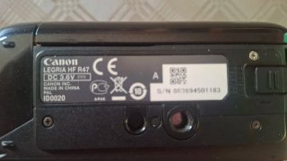 Cámara Vídeo Canon Legria HF R47 Negra