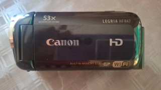Cámara Vídeo Canon Legria HF R47 Negra