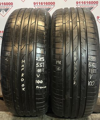 235 55 18 V HANKOOK RUEDA PREMIUM YA MONTADA